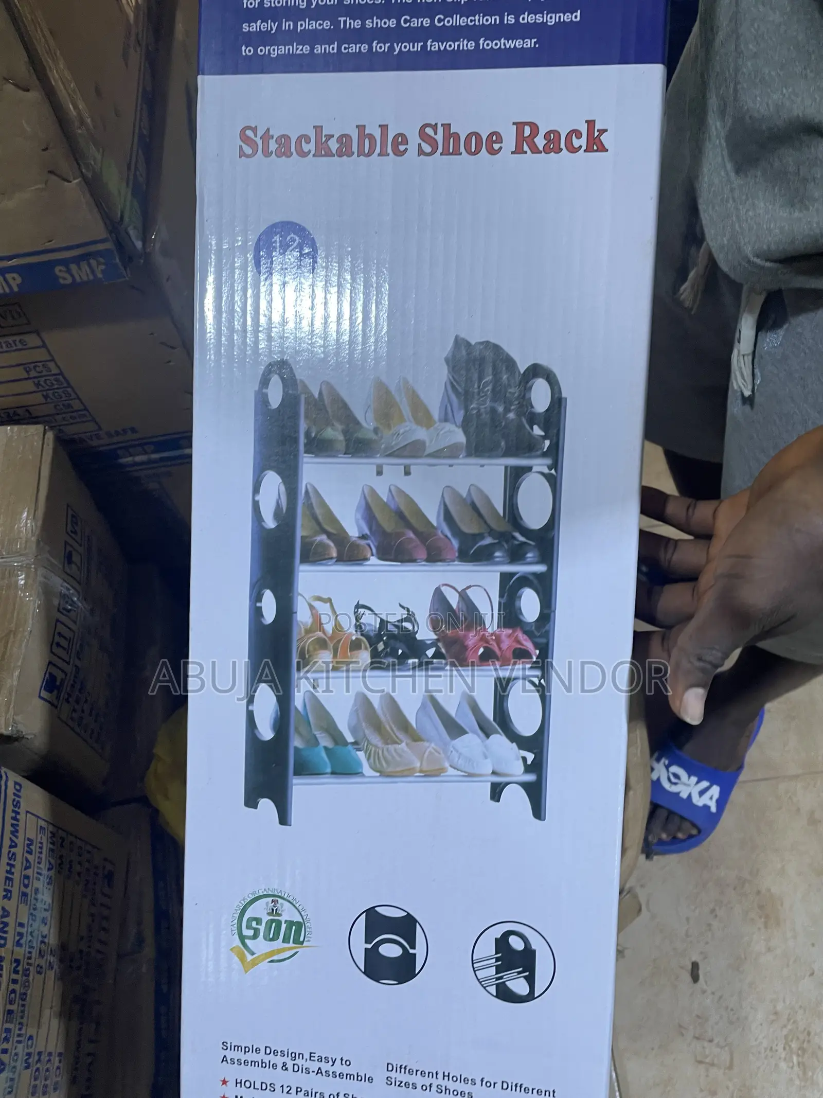 12pars Shoe Rack
