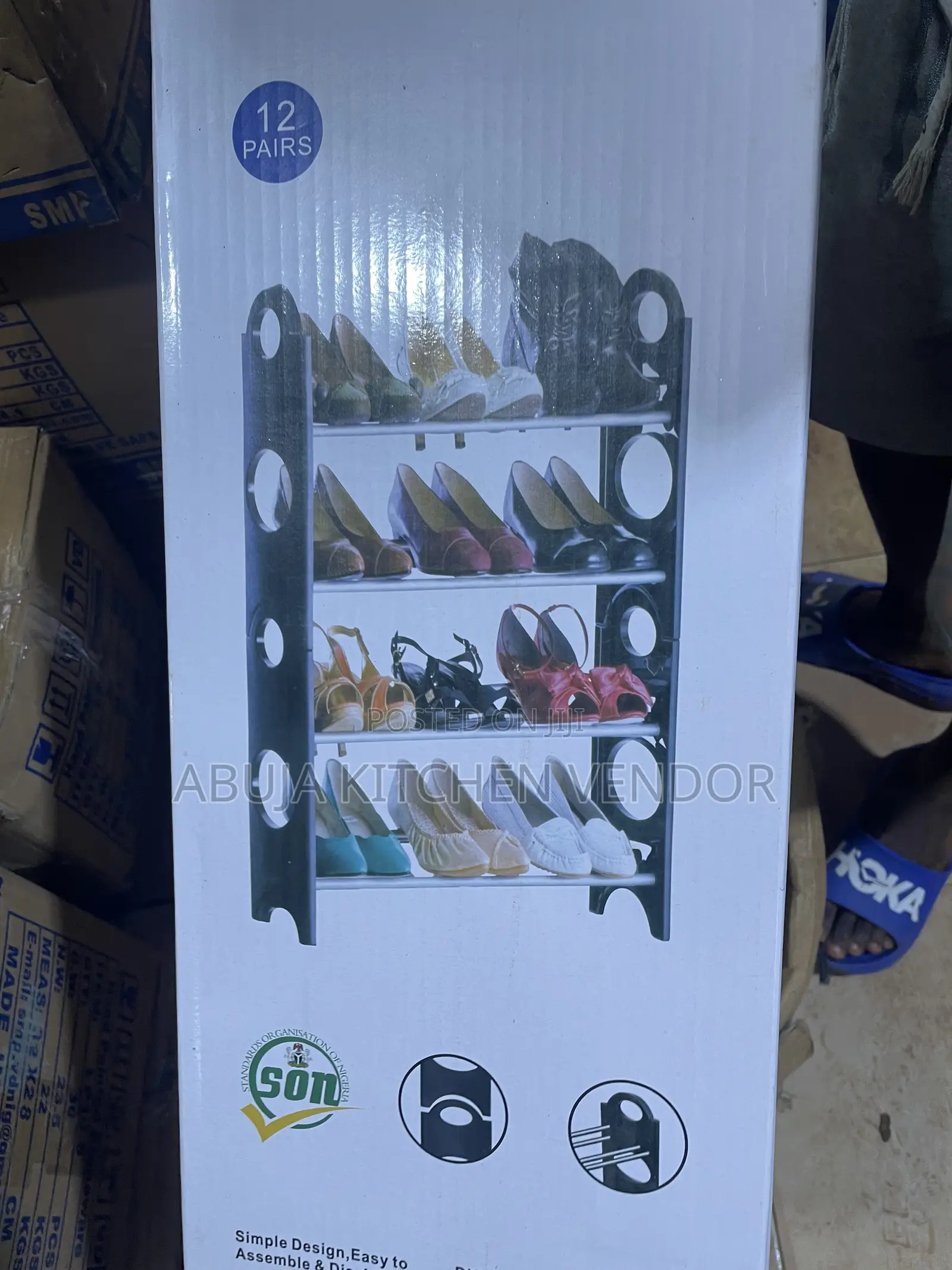 12pars Shoe Rack