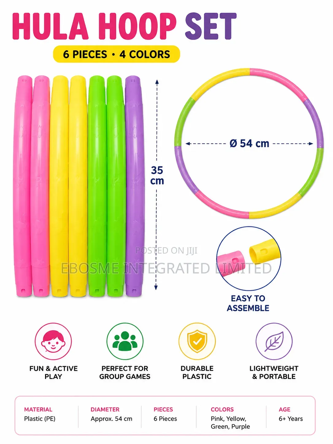 Children's Exercise Hoop Ring