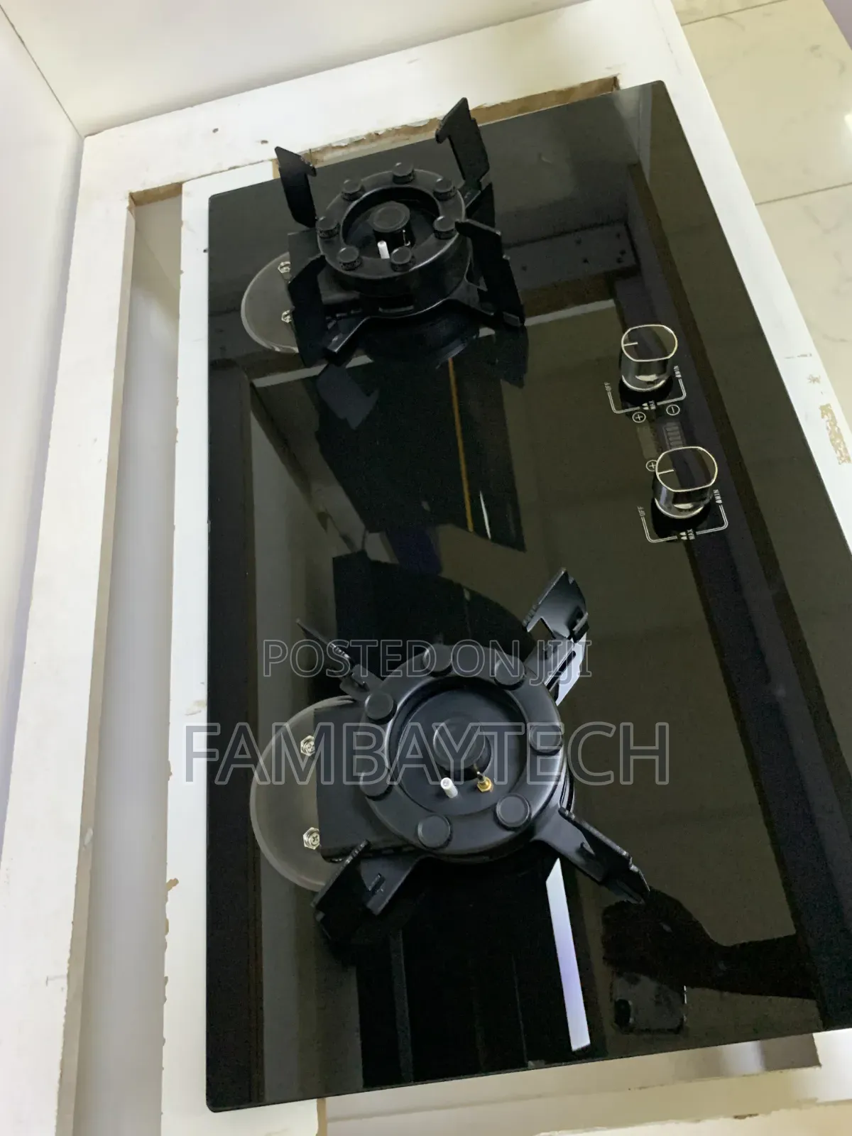 Space-Saving Polystar Pv Built-in Gas Hob