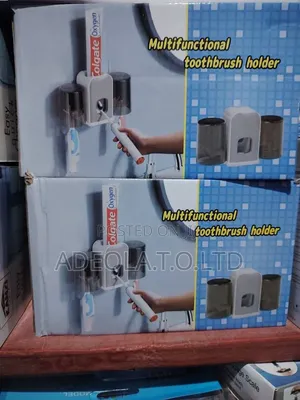 Toothbrush Holder With Cups