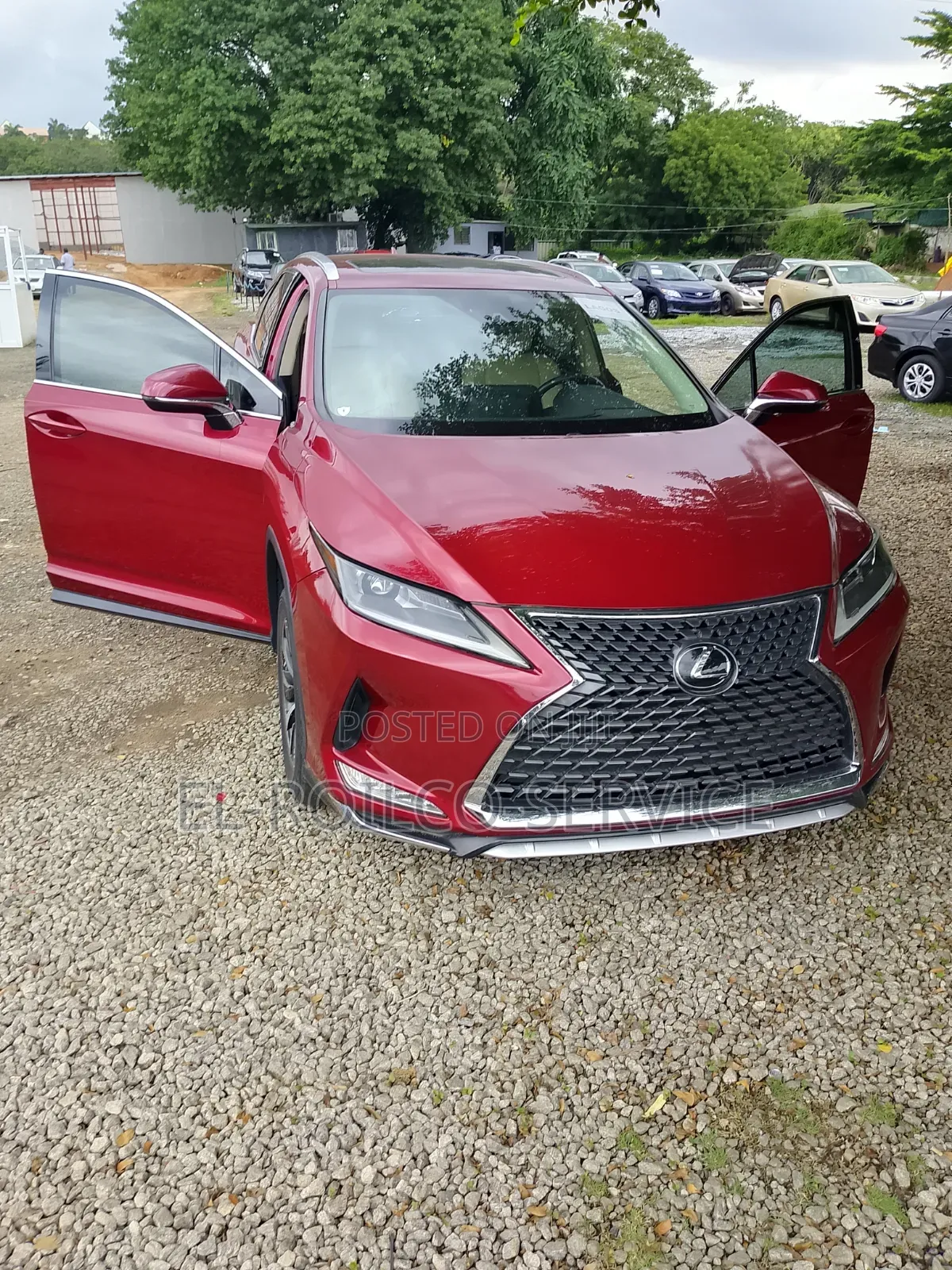 Lexus RX 2022 Red