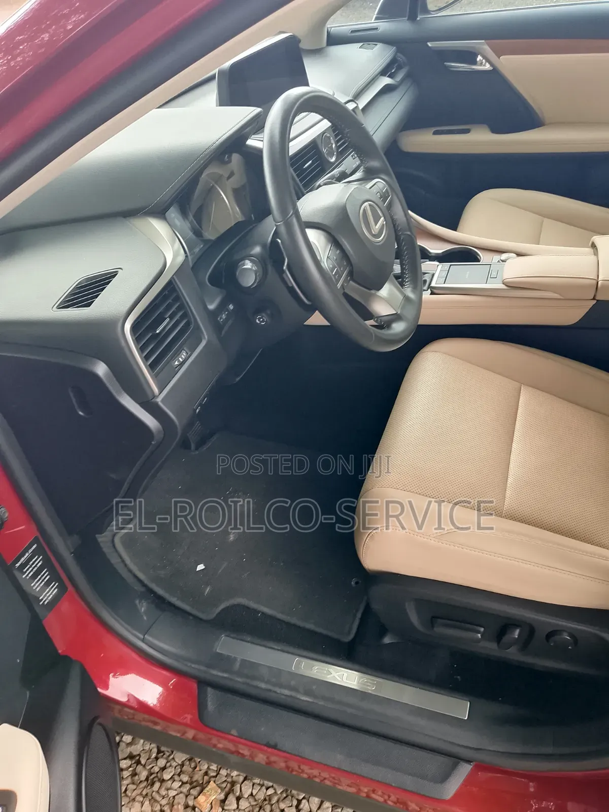 Lexus RX 2022 Red