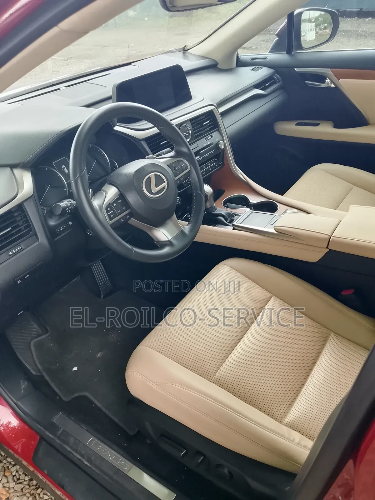 Lexus RX 2022 Red