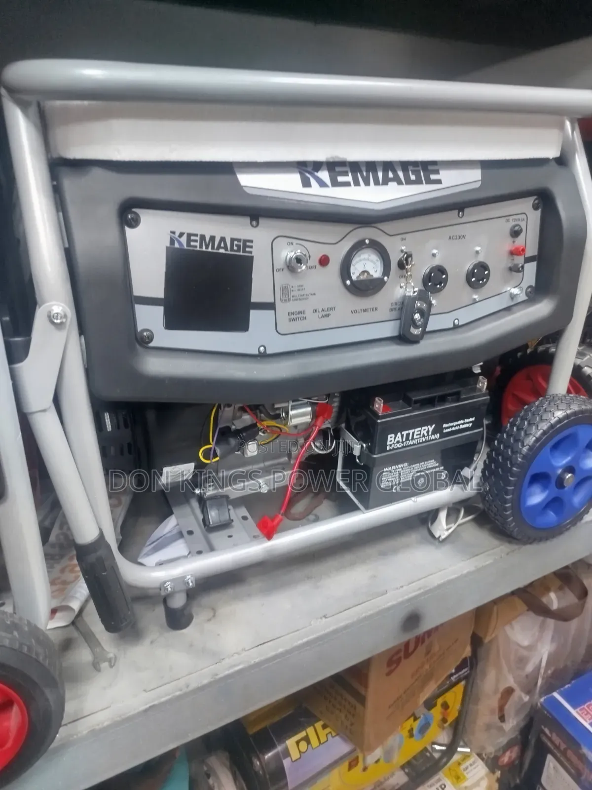 Kemage 8500 10.0kva Electric Start Generator