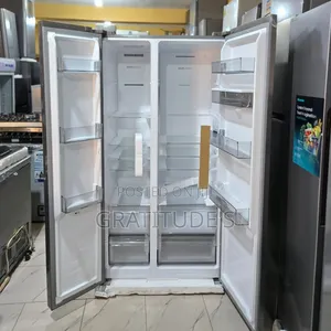Hisense Inverter Side-by-Side Refrigerator Ref 5p558nmsn-Rd 529l