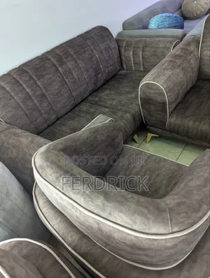 Set of 7 Seaters Fabric Sofa