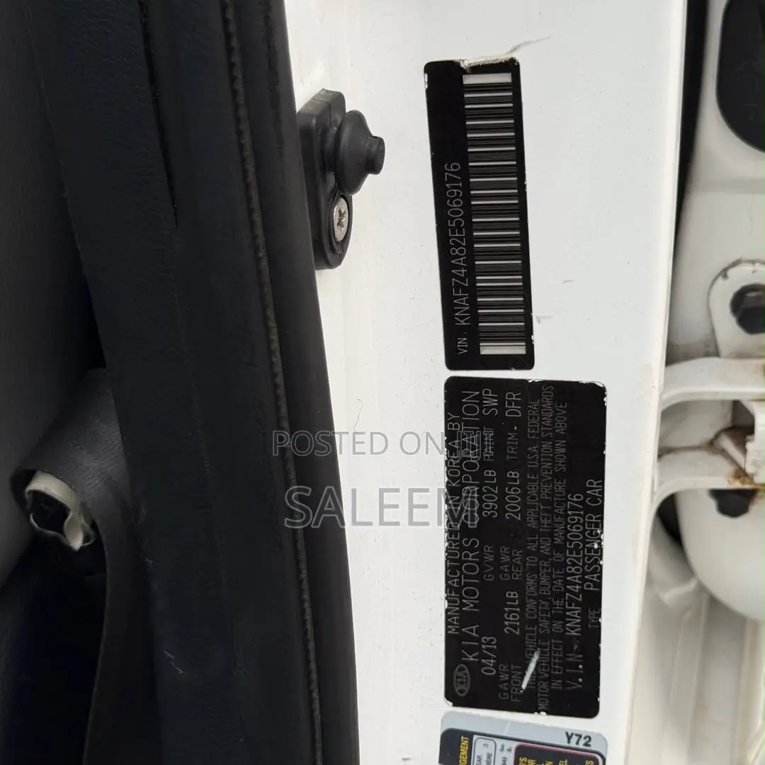 Kia Cerato 2013 White