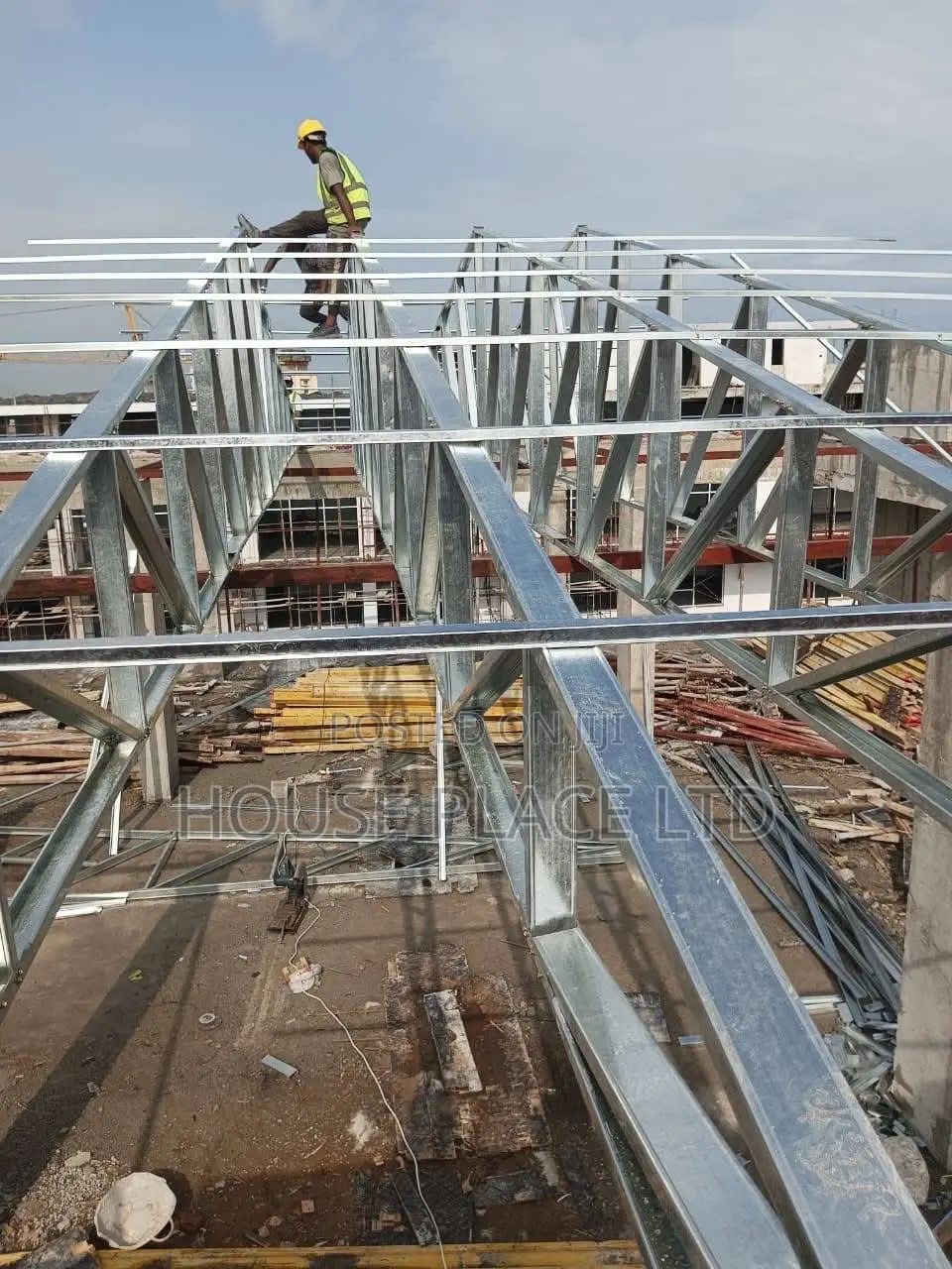 Roofing Sheets and Steel Trusses