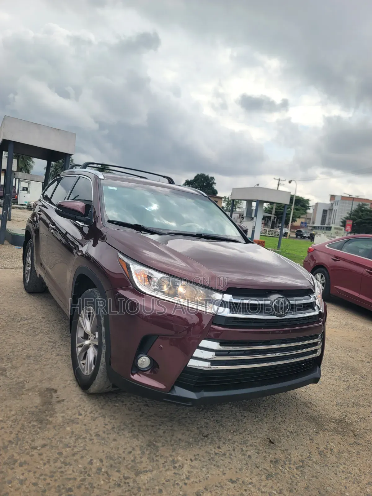 Toyota Highlander 2015 Red