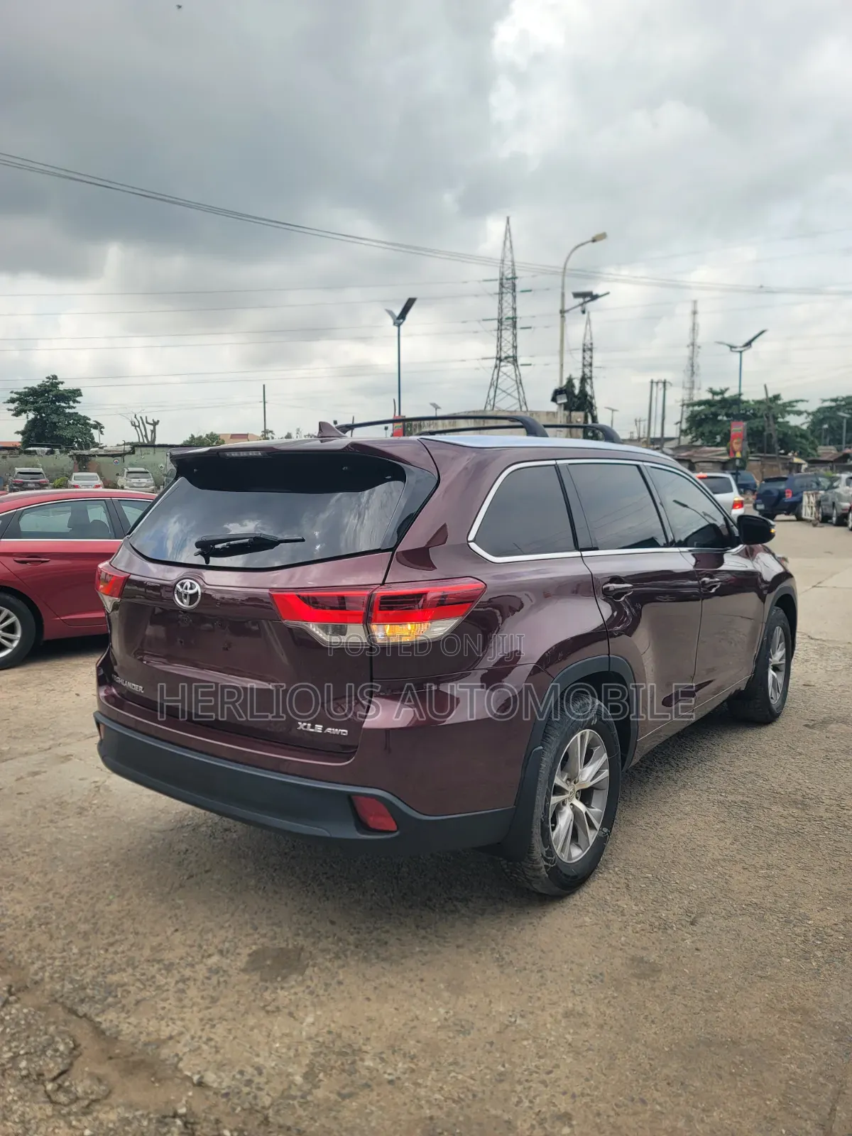 Toyota Highlander 2015 Red