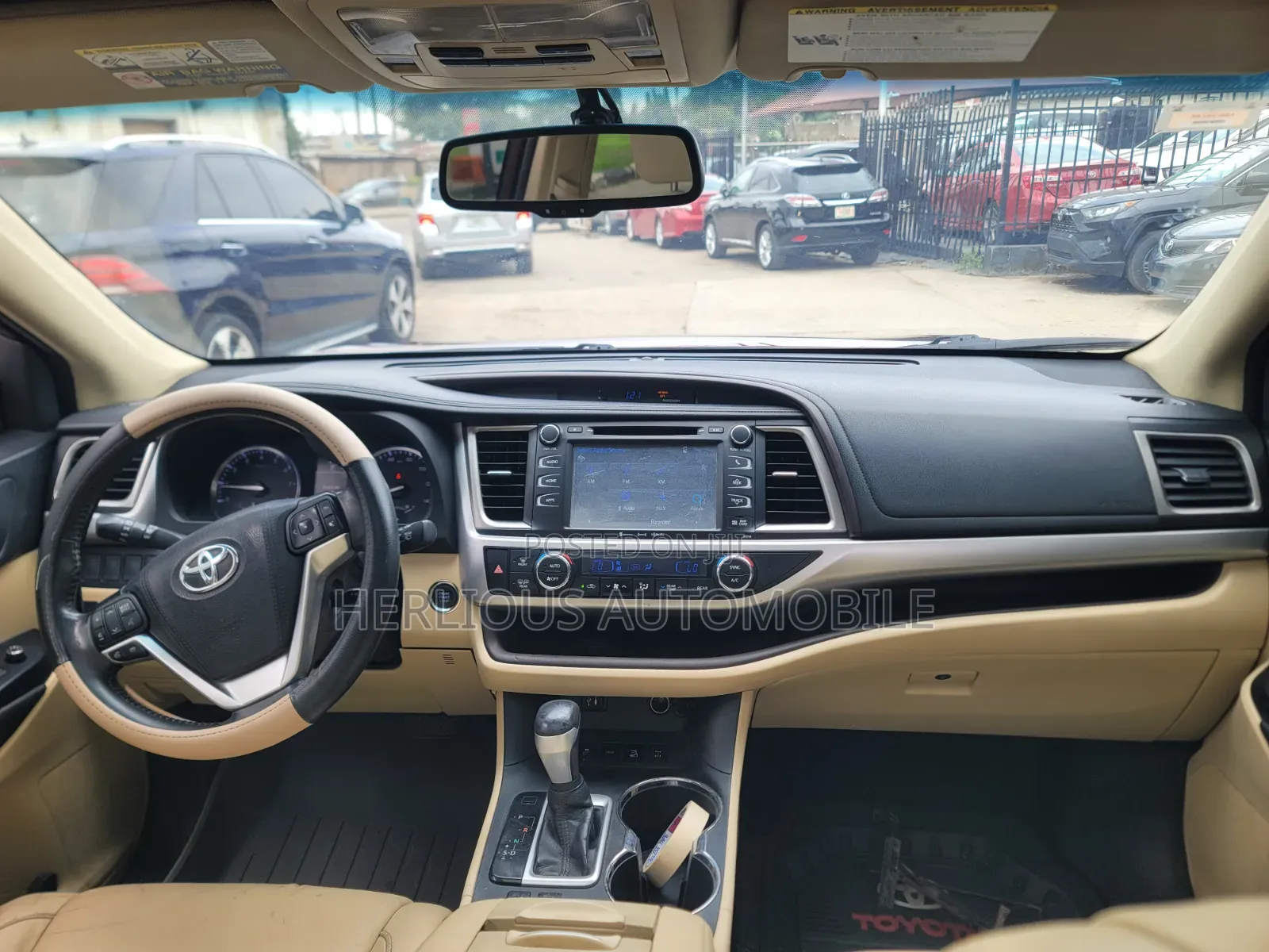 Toyota Highlander 2015 Red