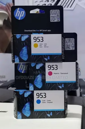 Hp 953 Colour Ink Cartridges (Cyan, Magenta Yellow) – Genuine Hp Ink