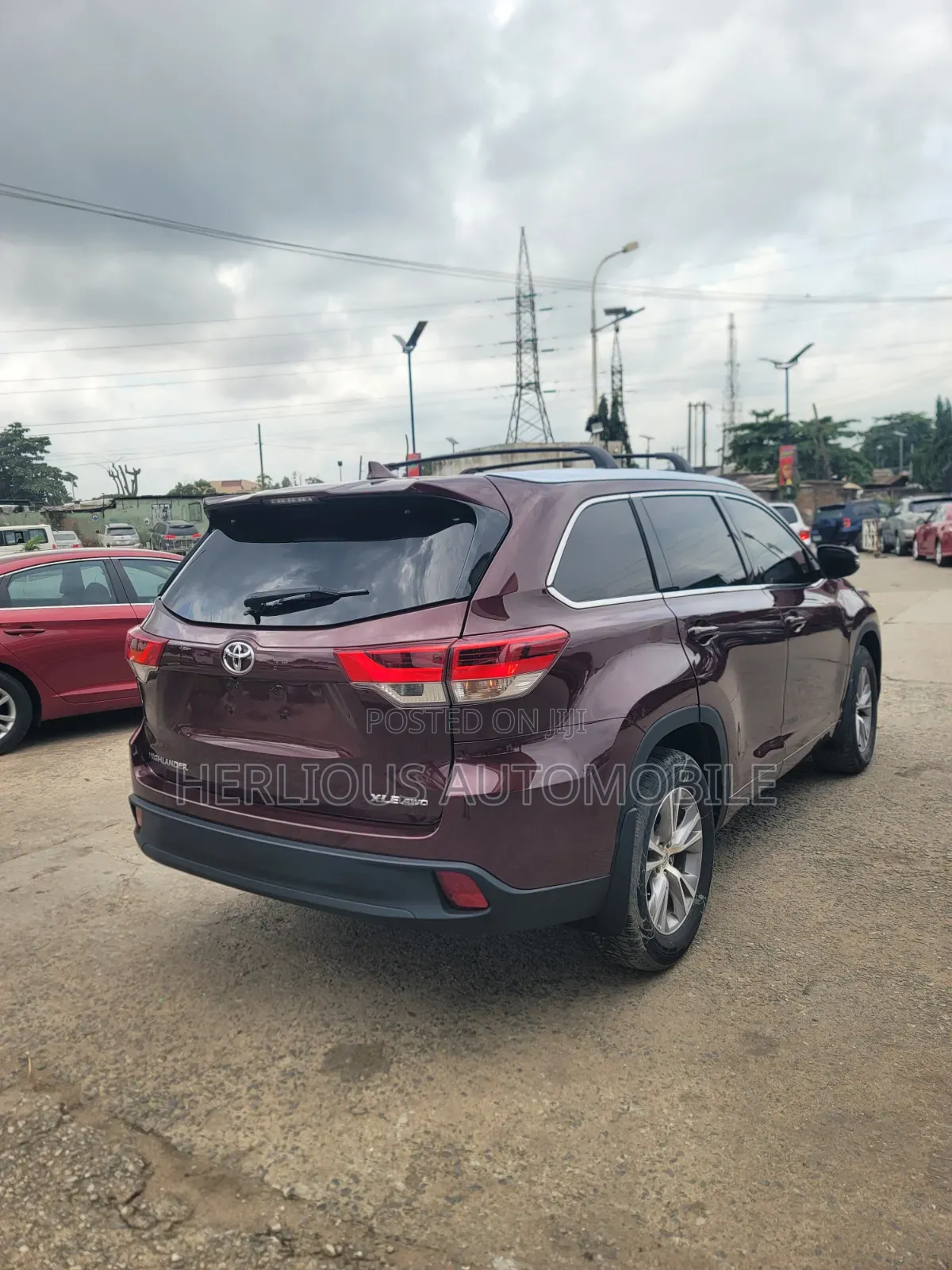 Toyota Highlander 2015 Red