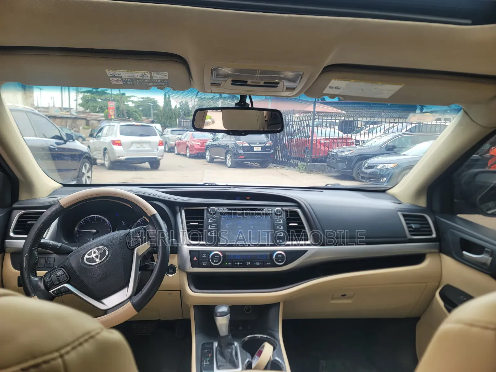 Toyota Highlander 2015 Red