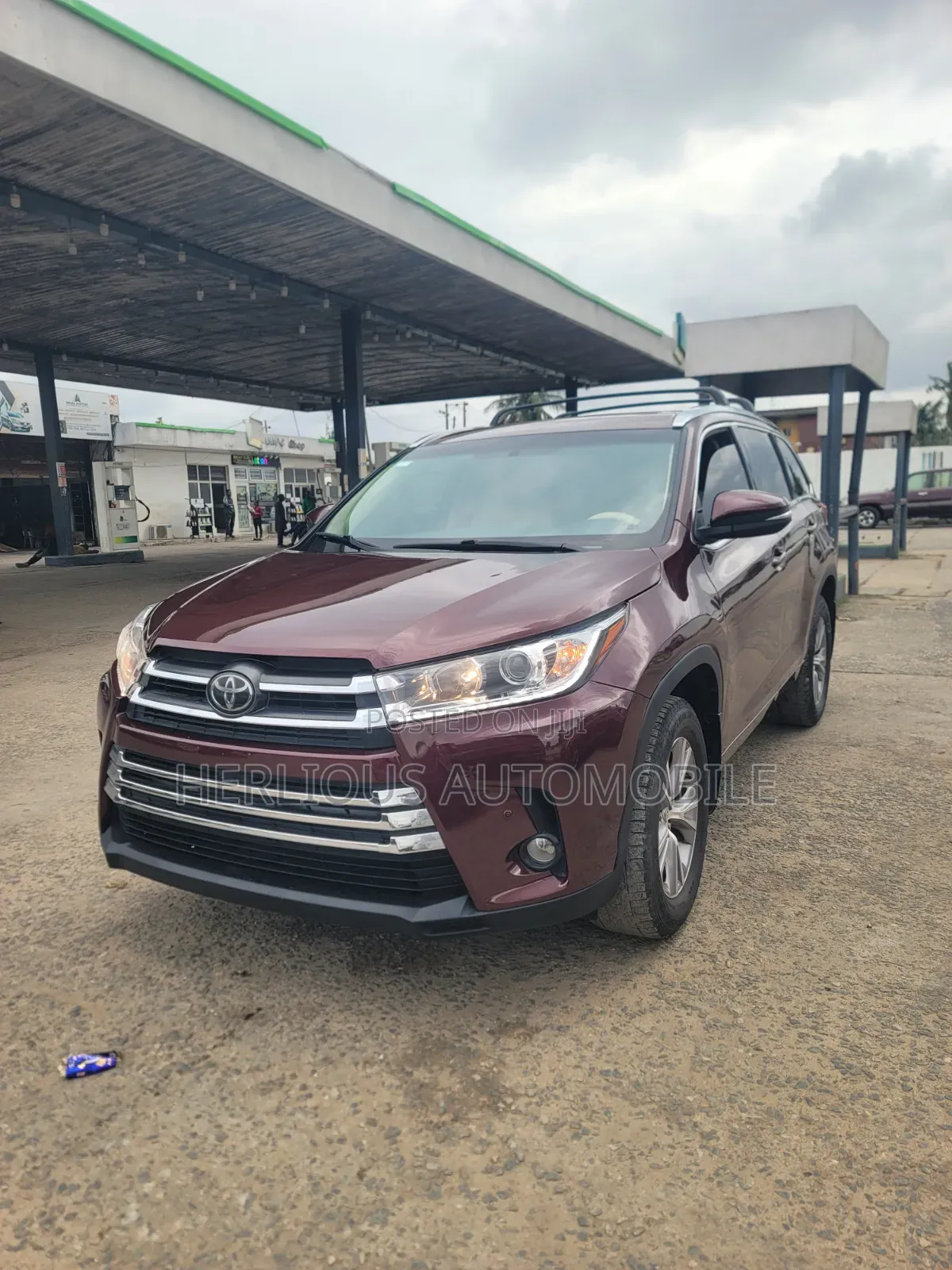 Toyota Highlander 2015 Red