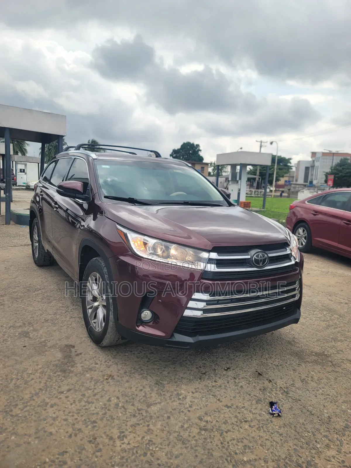 Toyota Highlander 2015 Red