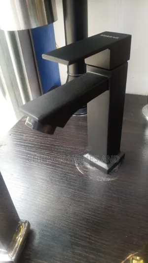 Makarus Matte Black Basin Tap