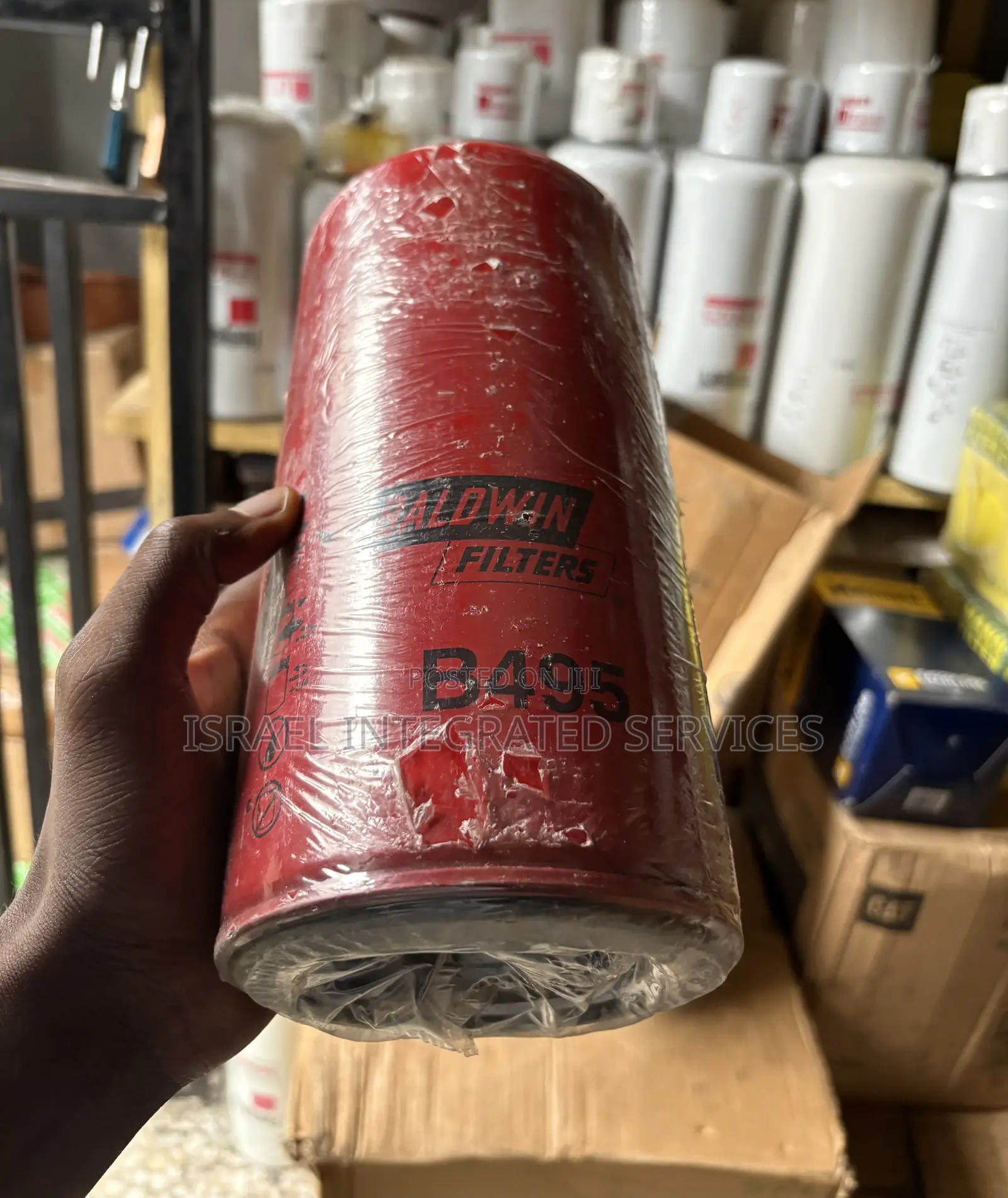 B495 Lube Spin-on Filter, Designed for Heavy-Duty Engines