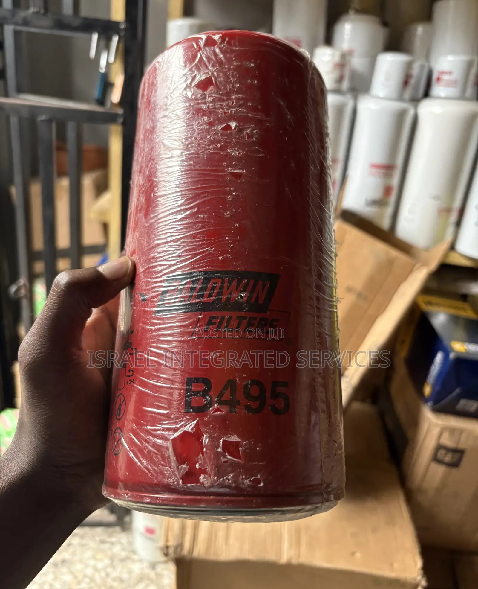 B495 Lube Spin-on Filter, Designed for Heavy-Duty Engines