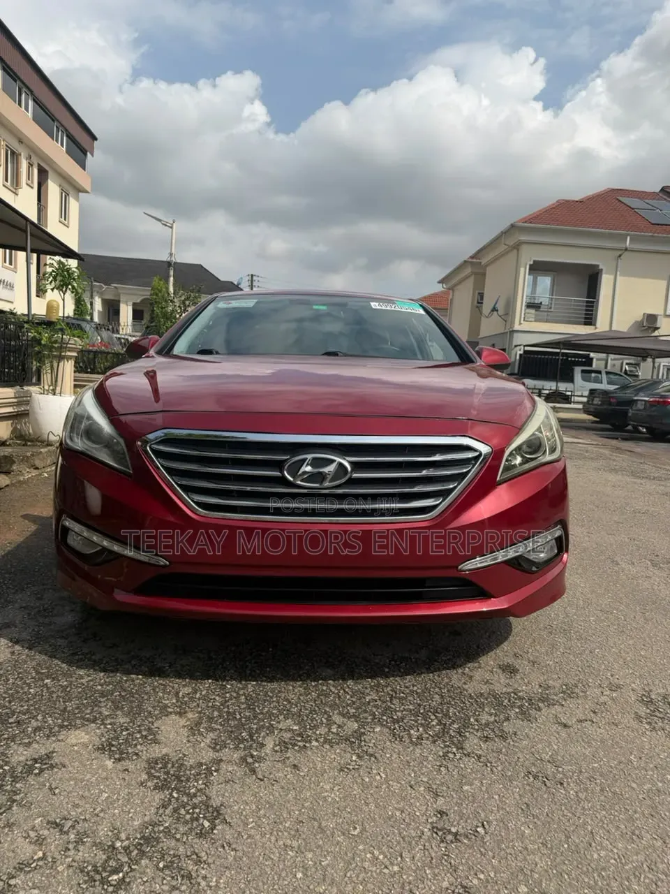 Hyundai Sonata 2015 Red