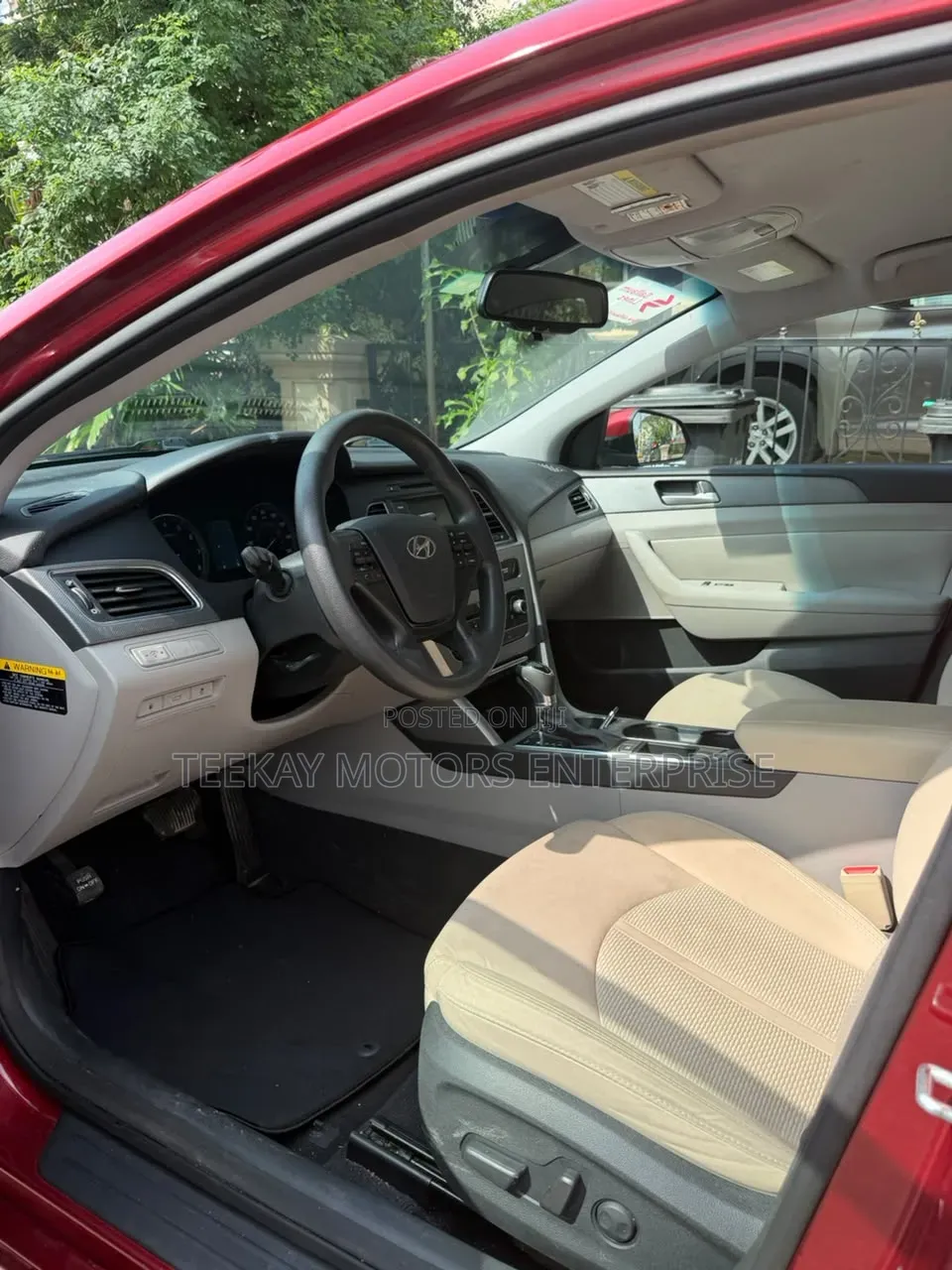 Hyundai Sonata 2015 Red