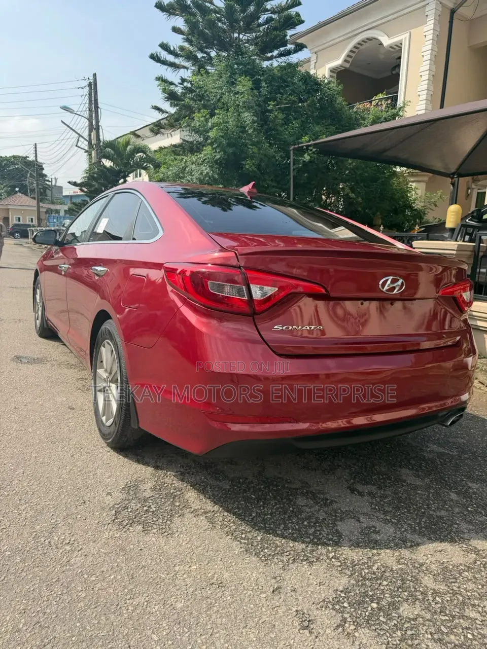 Hyundai Sonata 2015 Red