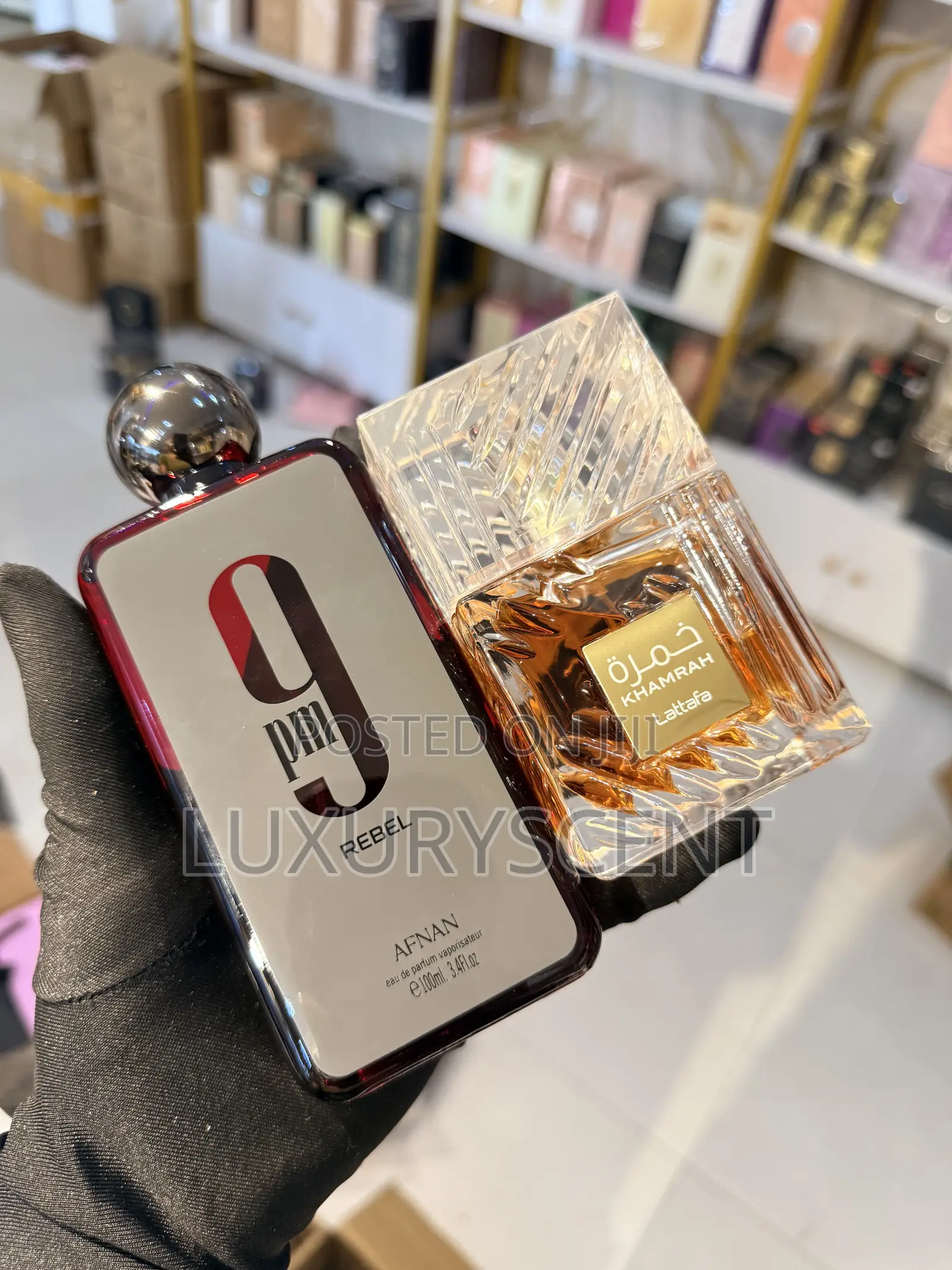 Khamrah Lattafa X 9pm Afnan 100ml Perfume Combo