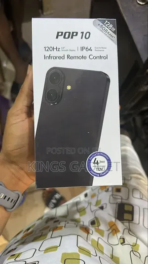 New Tecno Pop 10 128 GB