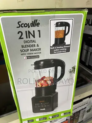 Scovile 2 in 1 Digital Blender and Soup Maker