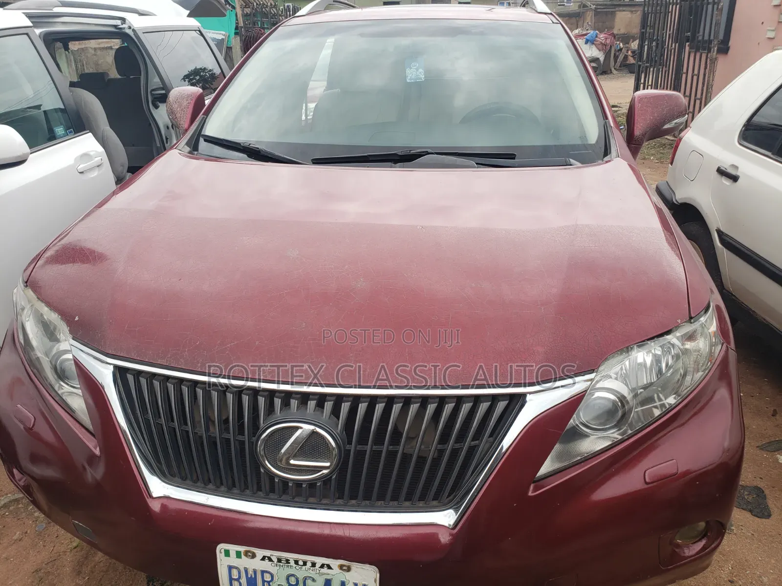 Lexus RX 2011 Red