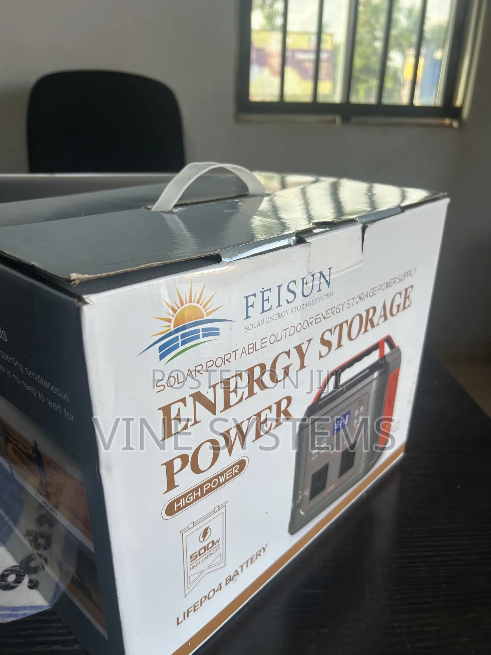 Original Feisun 500w Solar Generator With 100w Solar Panel