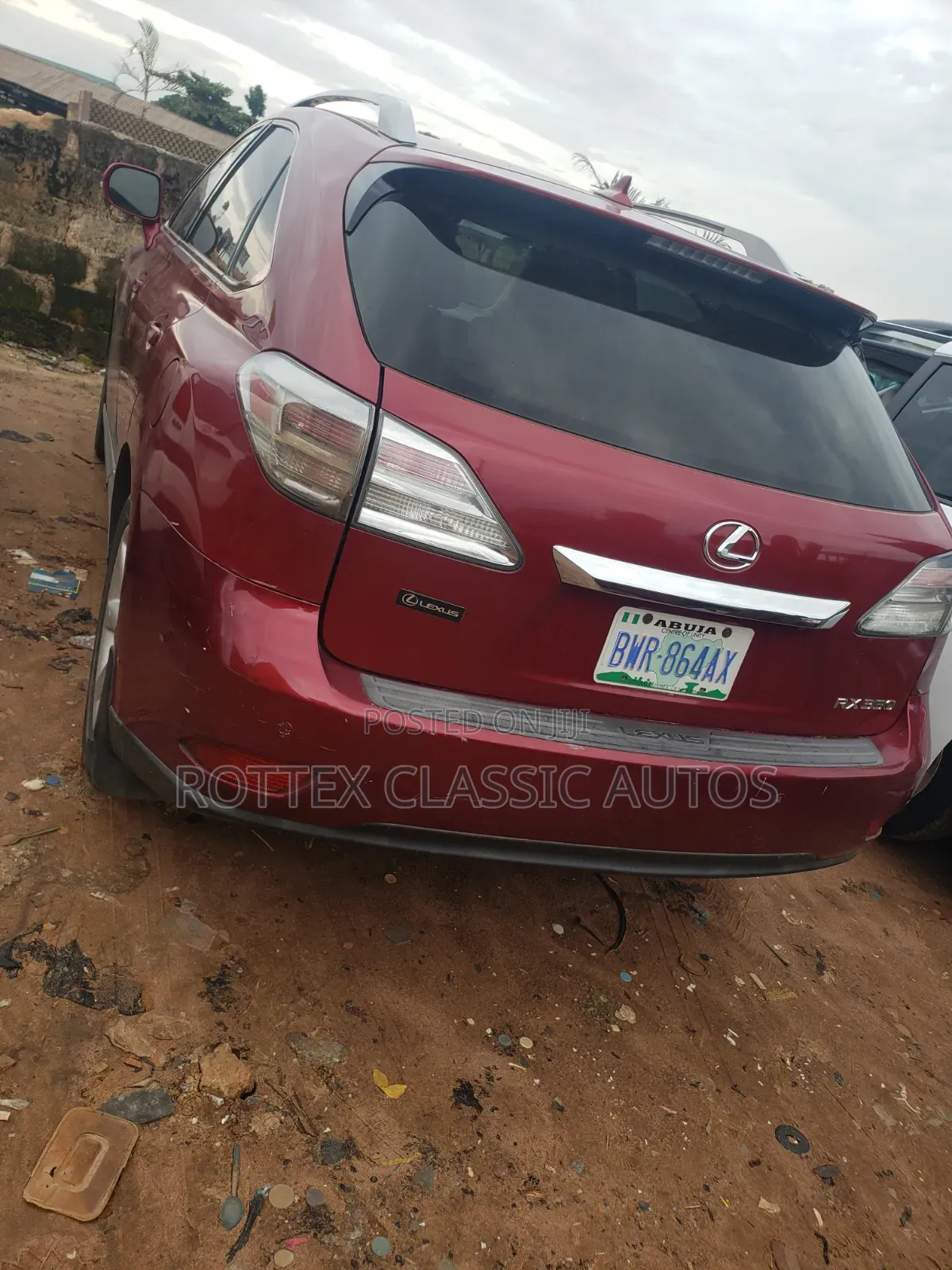 Lexus RX 2011 Red