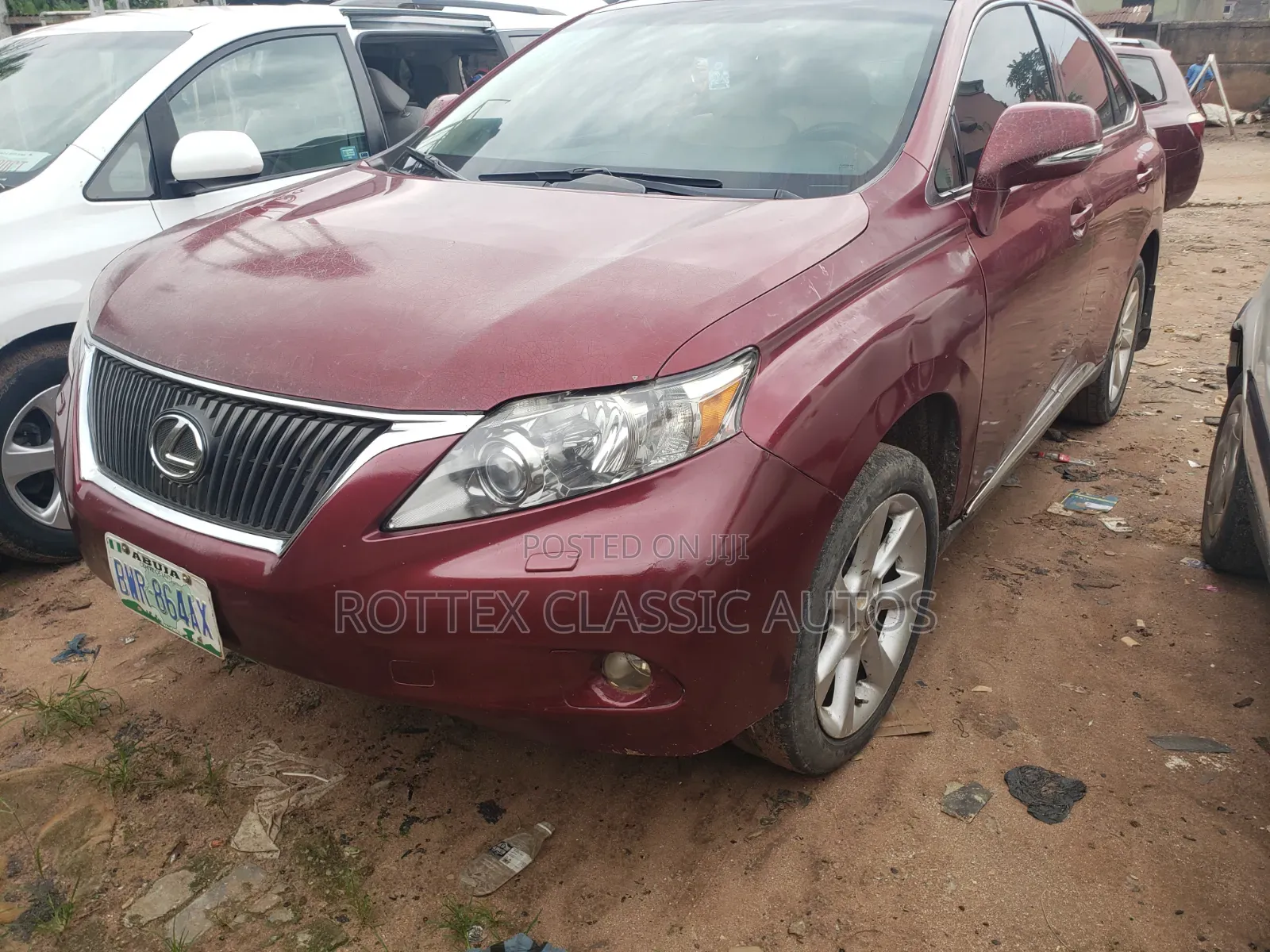 Lexus RX 2011 Red