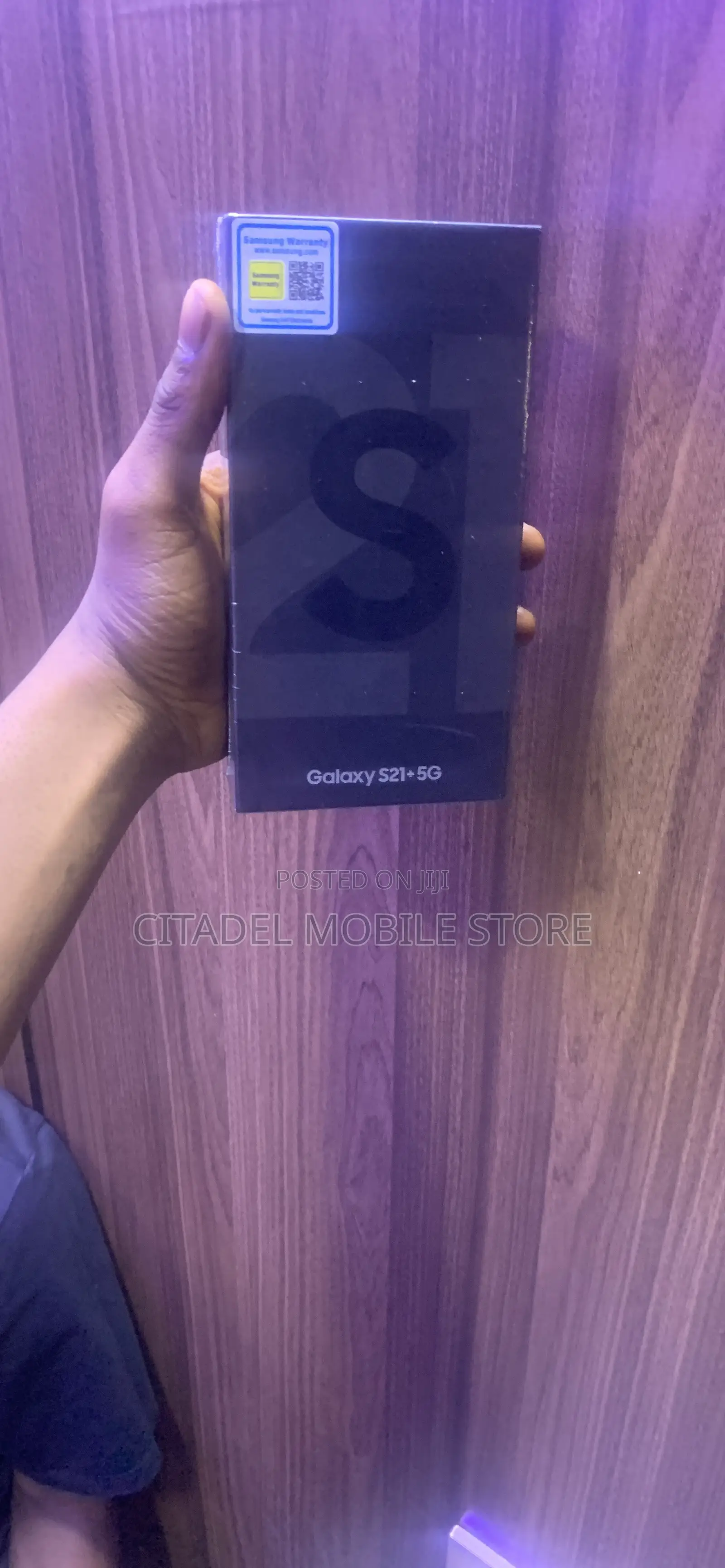 New Samsung Galaxy S21+ 5G 128 GB Black
