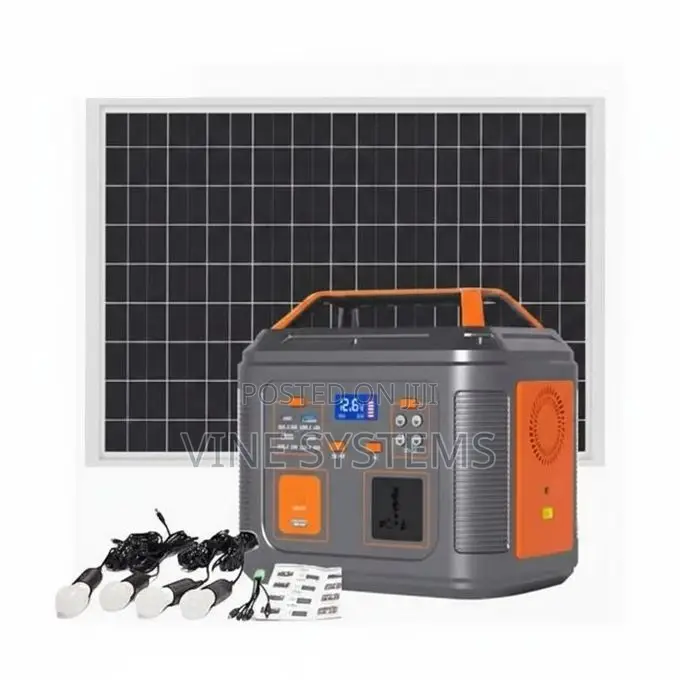 Original Feisun 500w Solar Generator With 100w Solar Panel
