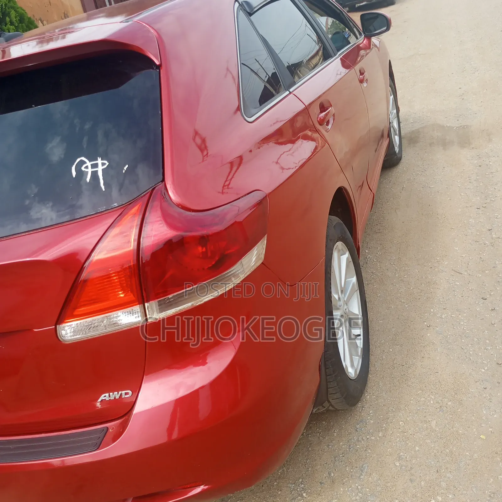Toyota Venza 2010 Red