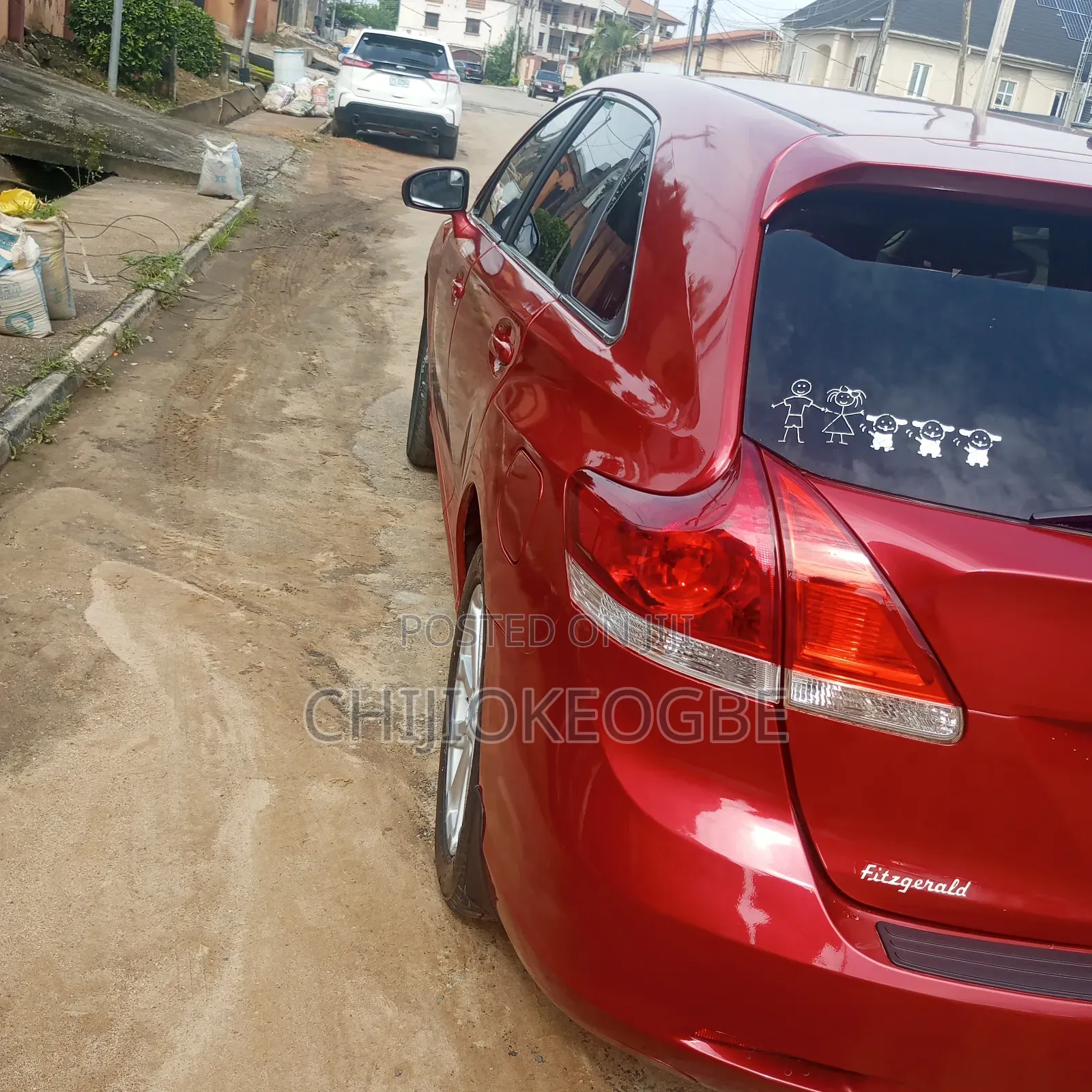Toyota Venza 2010 Red