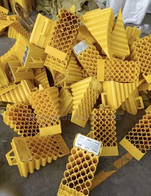 Yellow Plastic Wheel Chock