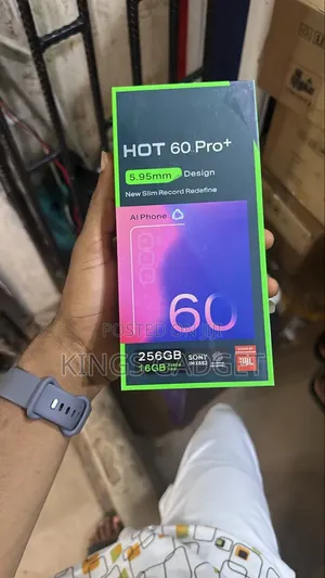 New Infinix Hot 60 Pro+ 256 GB