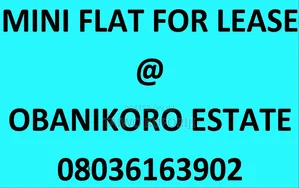 1bdrm Apartment in Obanikoro for rent