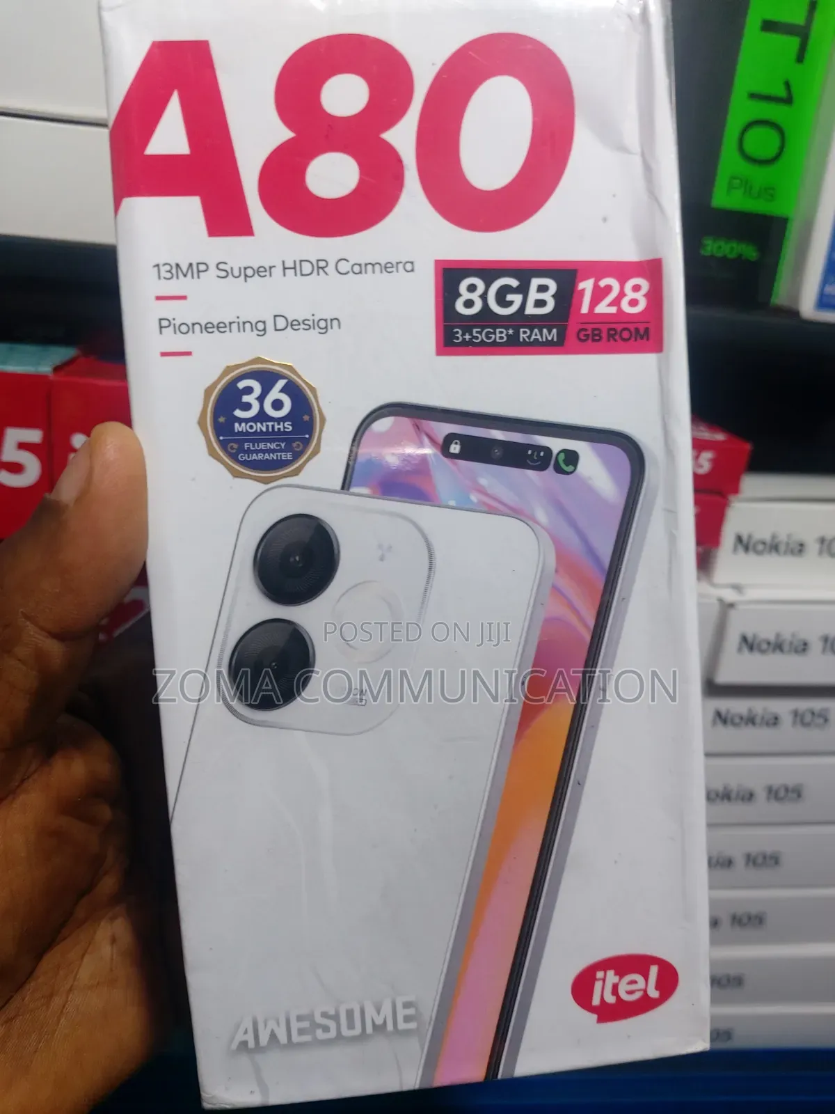New Itel A80 128 GB Blue