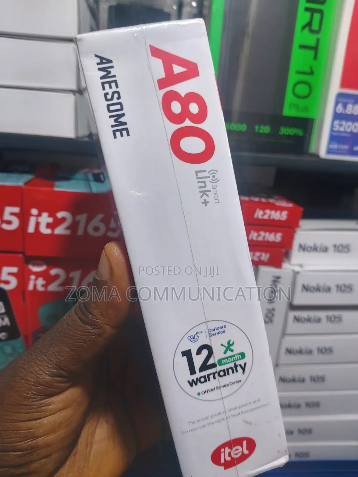 New Itel A80 128 GB Blue