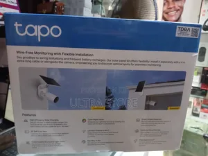 Tapo C410 Kit Solar-Powered 3mp Outdoor Security Camera Kit