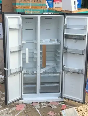 Hisense Luxury Inverter Side by Side Refrigerator With Water Dispenser