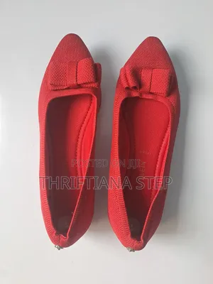 Red Flat Shoe
