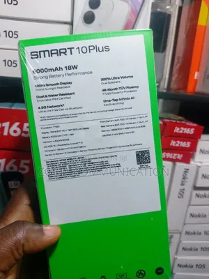 New Infinix Smart 10 Plus 128 GB Black