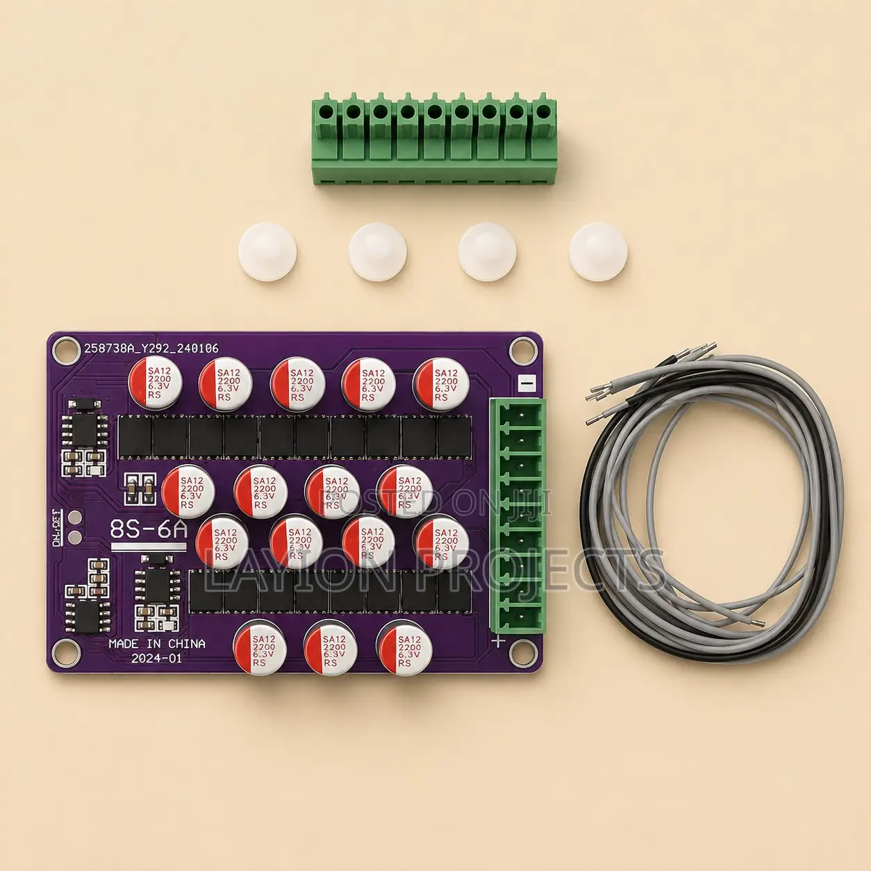 7S 8S 6A High-Current Active Balancer (Works for 7s 8s)
