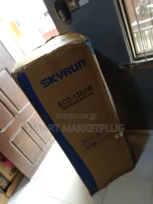 New in BCD-138hw Double Door Refrigerator With Interior Light -Skyrun