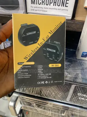 Wireless Inear Monitor W-380 Model Songsin